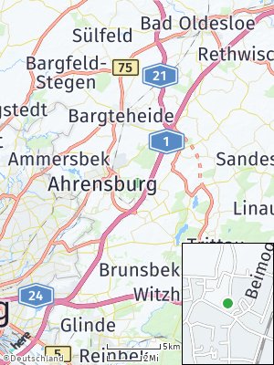 Here Map of Großhansdorf