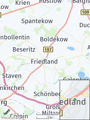 Here Map of Friedland