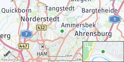 Google Map of Lemsahl-Mellingstedt