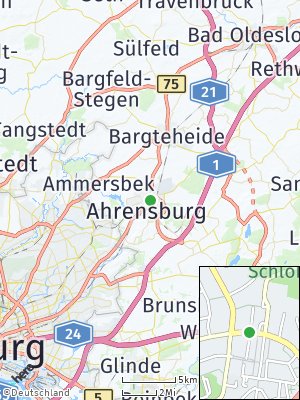 Here Map of Ahrensburg
