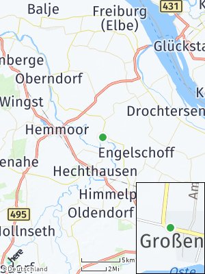 Here Map of Großenwörden