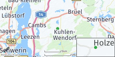 Google Map of Kuhlen-Wendorf