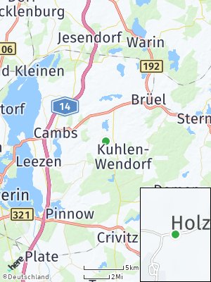 Here Map of Kuhlen-Wendorf