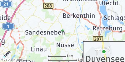 Google Map of Duvensee