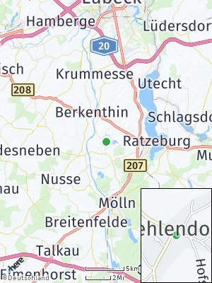 Here Map of Behlendorf