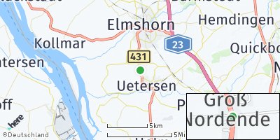 Google Map of Groß Nordende