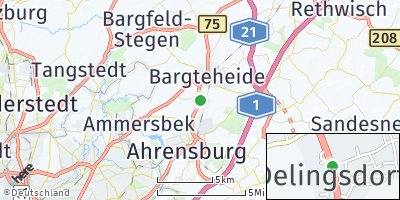 Google Map of Delingsdorf