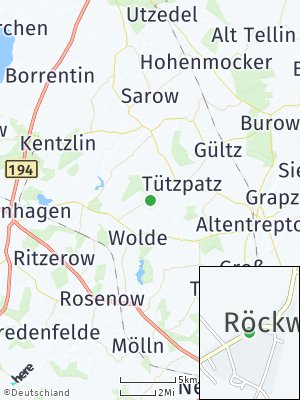 Here Map of Röckwitz