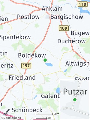 Here Map of Putzar