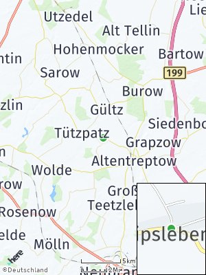 Here Map of Pripsleben