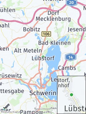 Here Map of Lübstorf