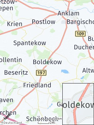 Here Map of Boldekow