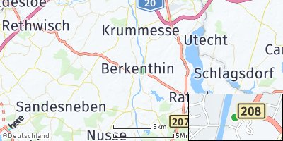 Google Map of Berkenthin