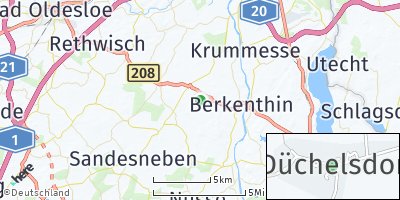 Google Map of Düchelsdorf