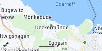 Google Map of Ueckermünde