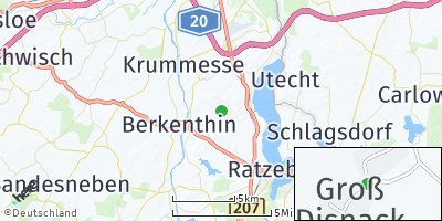 Google Map of Groß Disnack