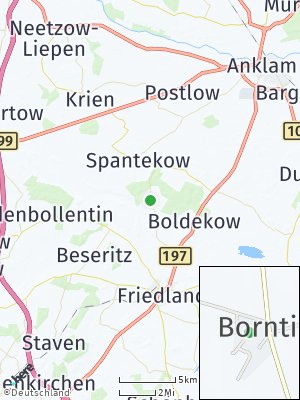 Here Map of Borntin