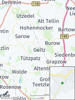 Here Map of Gültz