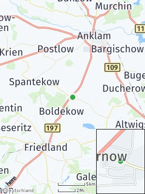 Here Map of Sarnow bei Anklam