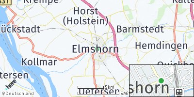 Google Map of Elmshorn
