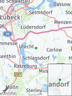 Here Map of Thandorf