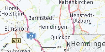 Google Map of Hemdingen