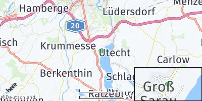 Google Map of Groß Sarau