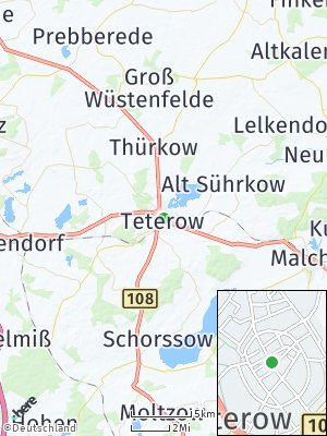 Here Map of Teterow