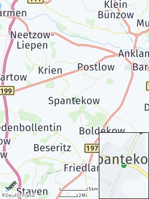 Here Map of Spantekow