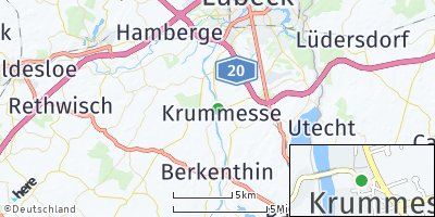 Google Map of Krummesse
