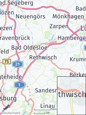 Here Map of Rethwisch