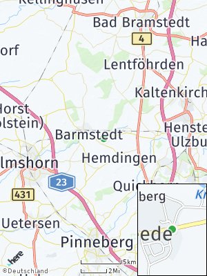 Here Map of Heede bei Barmstedt