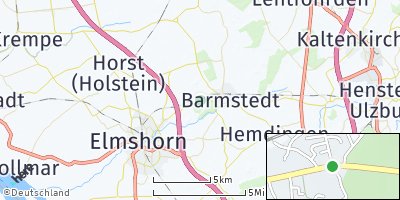 Google Map of Bokholt-Hanredder