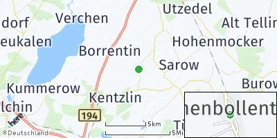 Google Map of Hohenbollentin