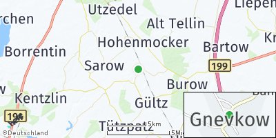 Google Map of Gnevkow