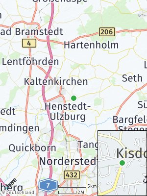 Here Map of Kisdorf