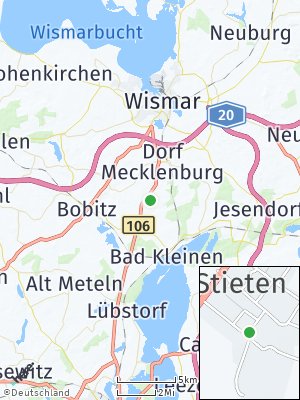 Here Map of Groß Stieten