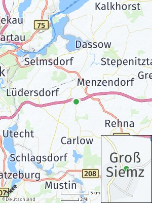 Here Map of Groß Siemz