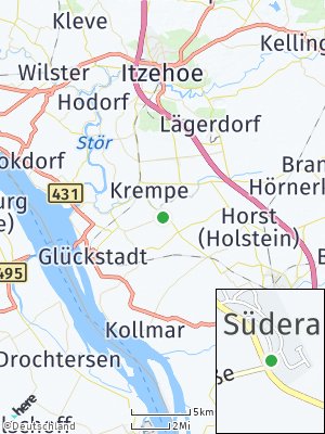 Here Map of Süderau
