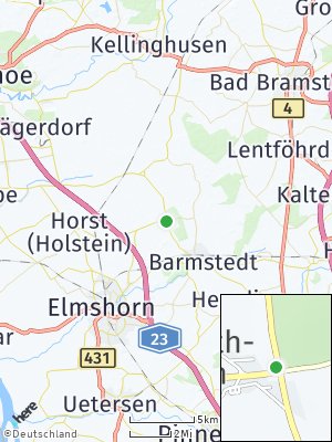 Here Map of Groß Offenseth-Aspern