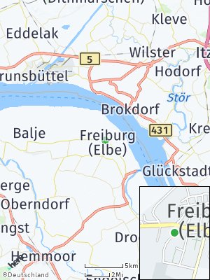 Here Map of Freiburg