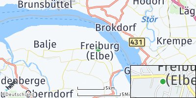 Google Map of Freiburg