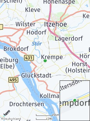 Here Map of Krempdorf
