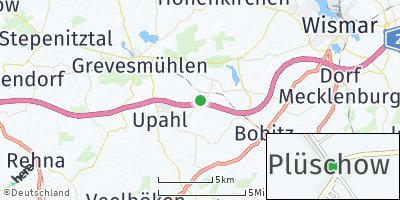 Google Map of Plüschow