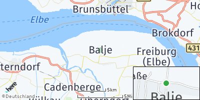 Google Map of Balje