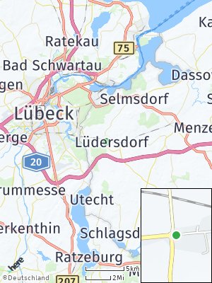 Here Map of Lüdersdorf