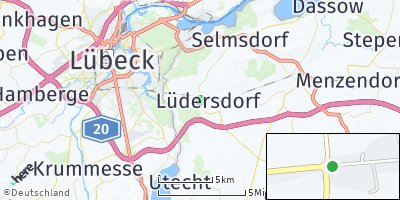Google Map of Lüdersdorf