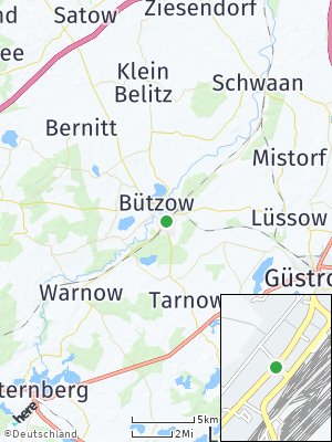 Here Map of Bützow