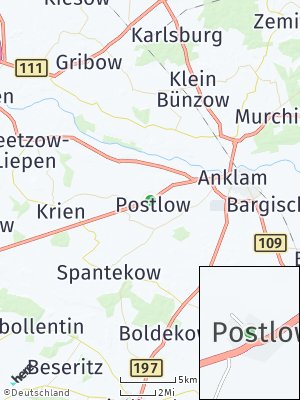 Here Map of Postlow