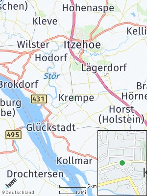 Here Map of Krempe